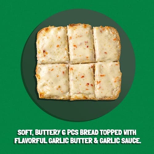 Saucy Garlic Bread (6Pcs)