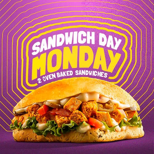 Sandwich Day Monday Deal